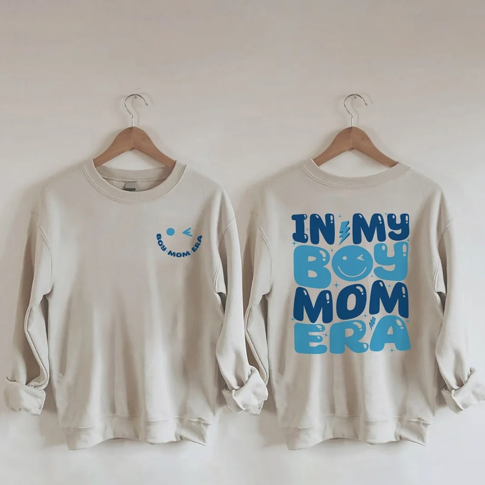 SOLD: “In My Boy Mom Era” Sweatshirt NEW